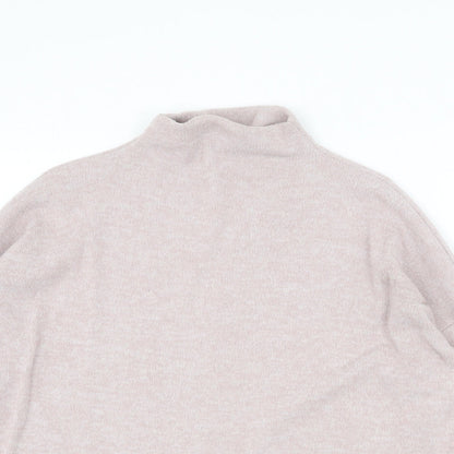 Womens UK Size S New Look Pink Pullover Jumper
