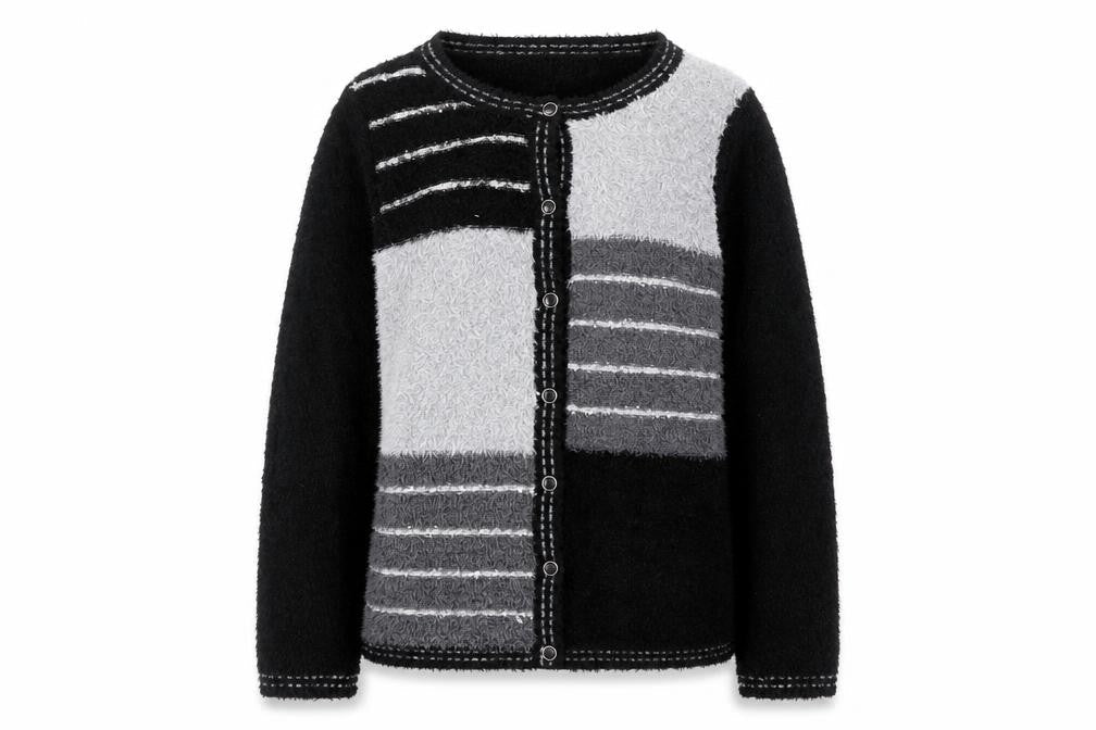 Womens UK Size S Casamia Black Cardigan Jumper