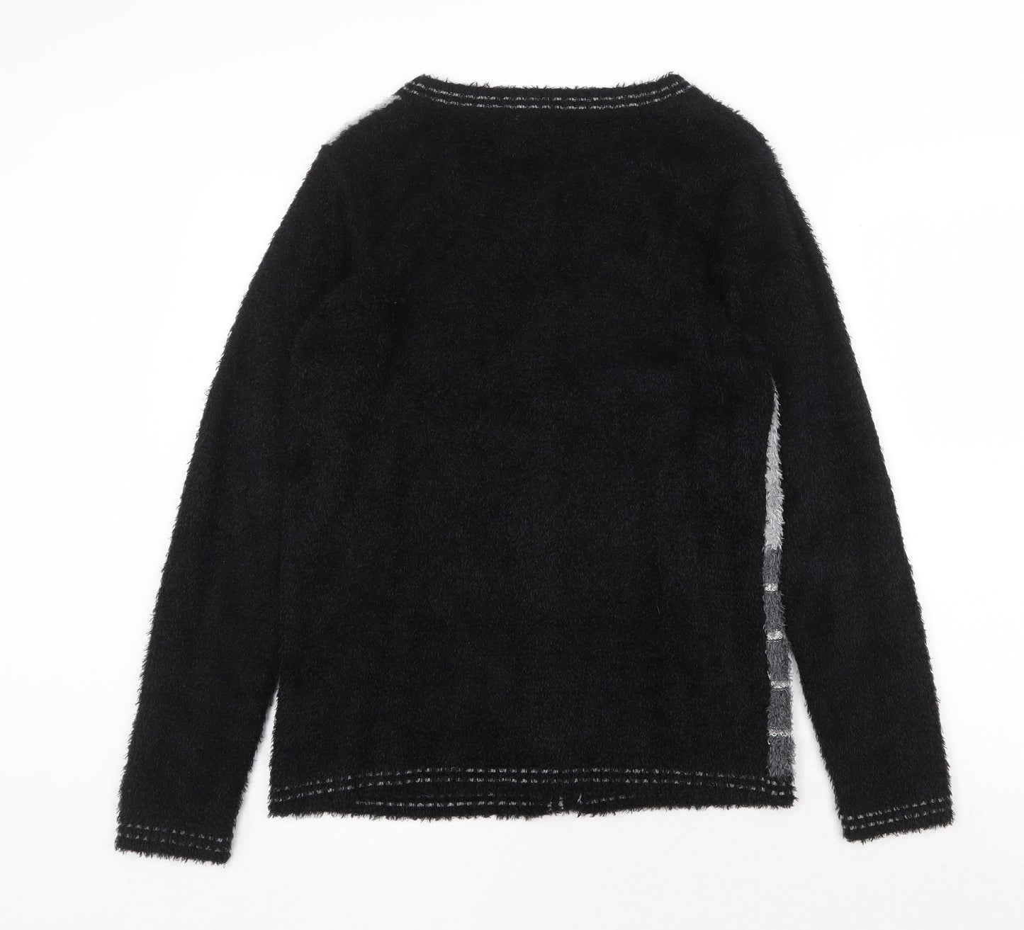 Womens UK Size S Casamia Black Cardigan Jumper