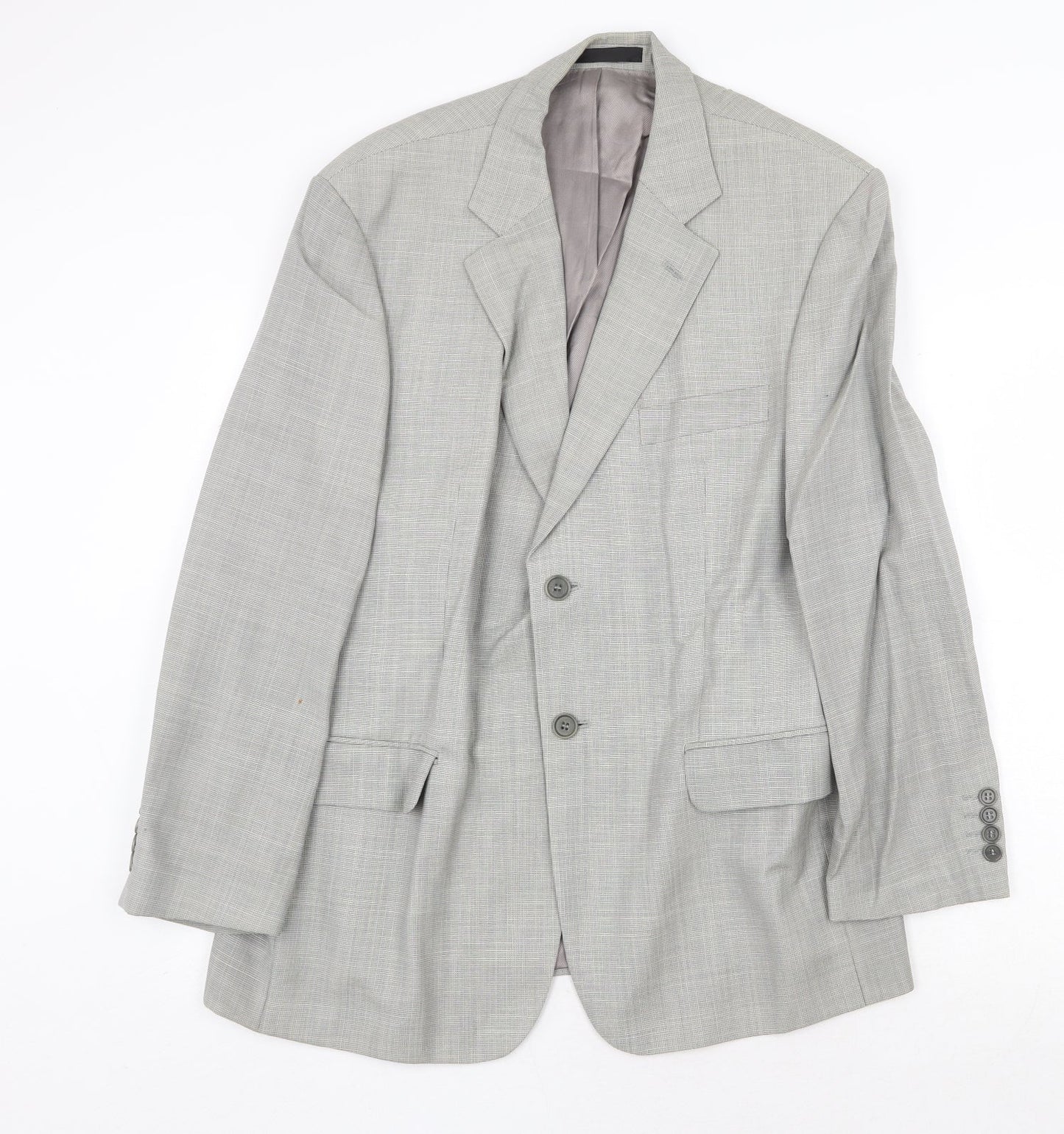 Mens UK Size 42 Marks and Spencer Regular Grey Suit Jacket
