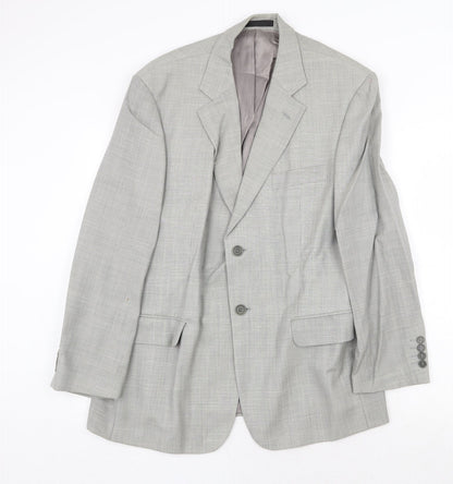 Mens UK Size 42 Marks and Spencer Regular Grey Suit Jacket