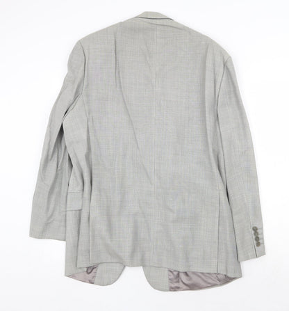 Mens UK Size 42 Marks and Spencer Regular Grey Suit Jacket