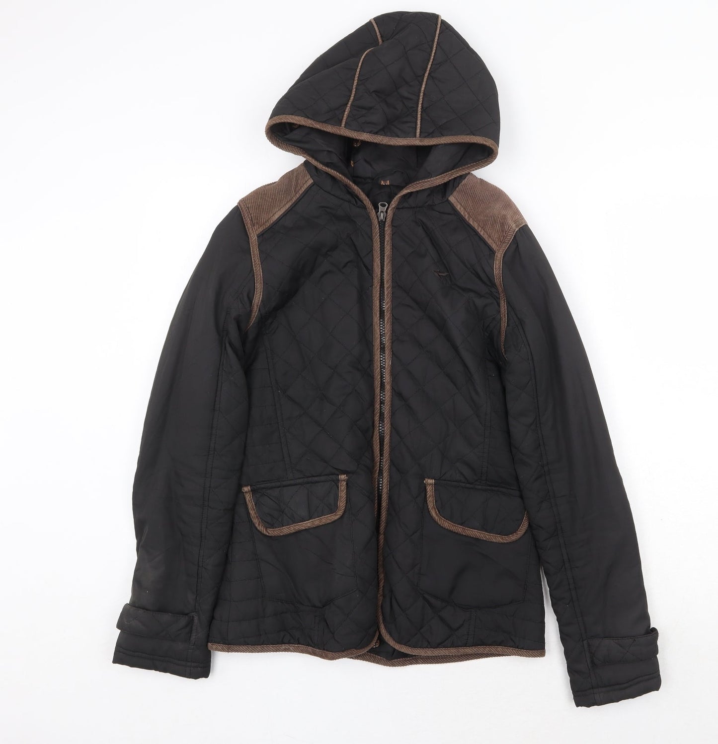 Blonde + Blonde Womens Black Jacket Size 10 Zip