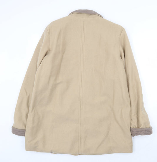 Womens UK Size 16 Gabriella Vicenga Beige Jacket