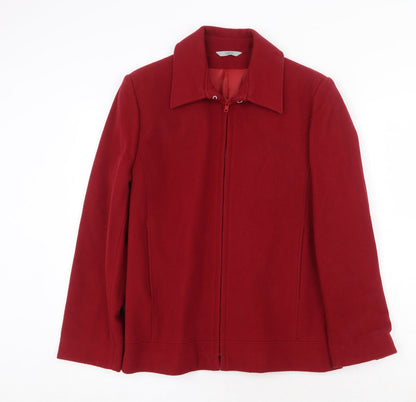 Womens UK Size 8 Marks and Spencer Red Jacket