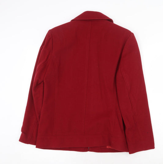 Womens UK Size 8 Marks and Spencer Red Jacket