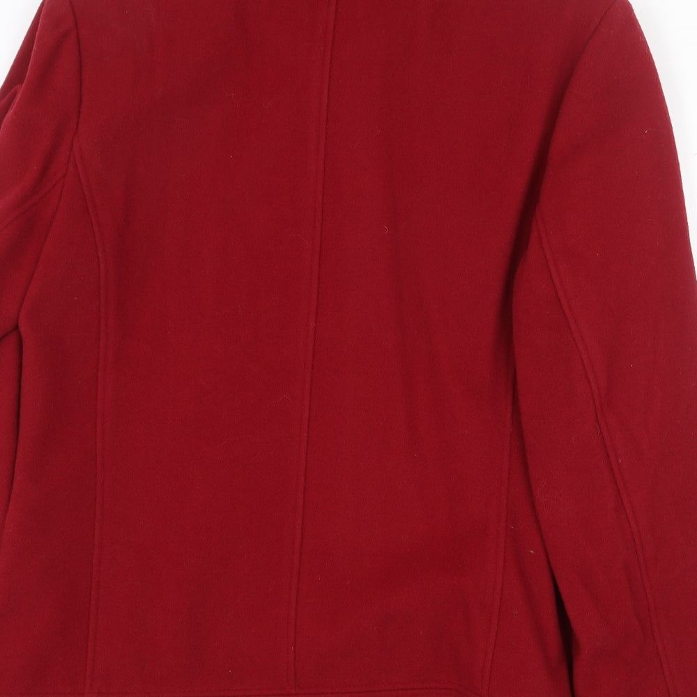 Womens UK Size 8 Marks and Spencer Red Jacket