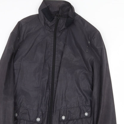 Mens UK Size M JUNK de LUXE Black Jacket
