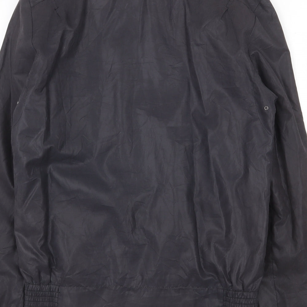 Mens UK Size M JUNK de LUXE Black Jacket