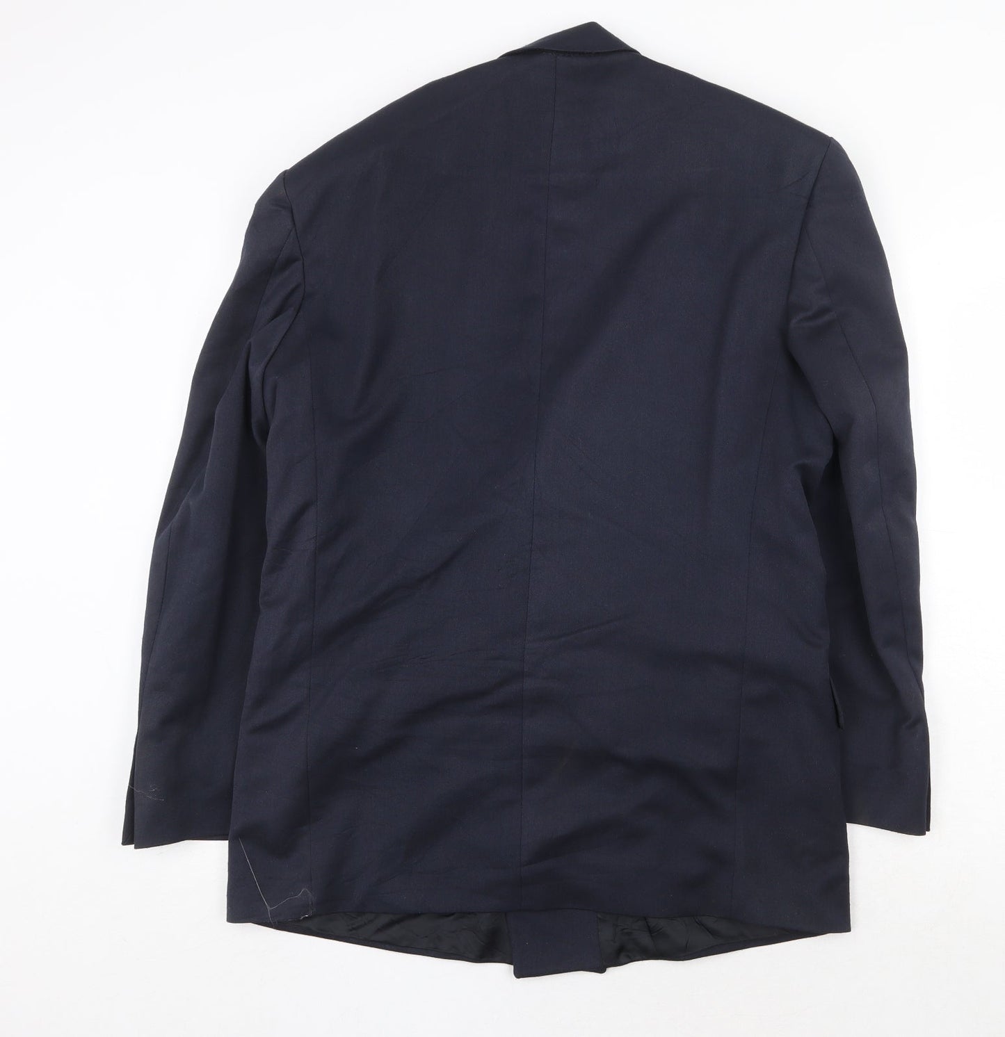 Ciesse Mens Blue Polyester Jacket Blazer Size 40 Regular