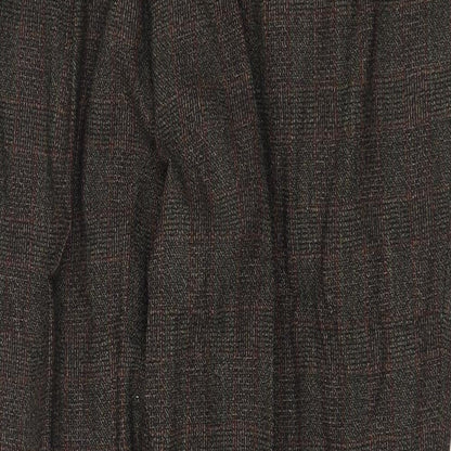 Jackson Mens Brown Polyester Trousers Size 36 in Regular Zip