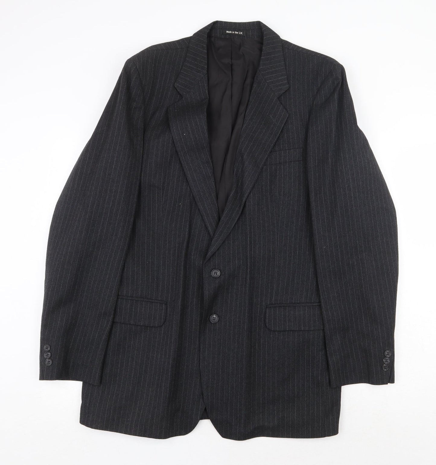 Mens UK Size 42 St Michael Regular Grey Suit Jacket