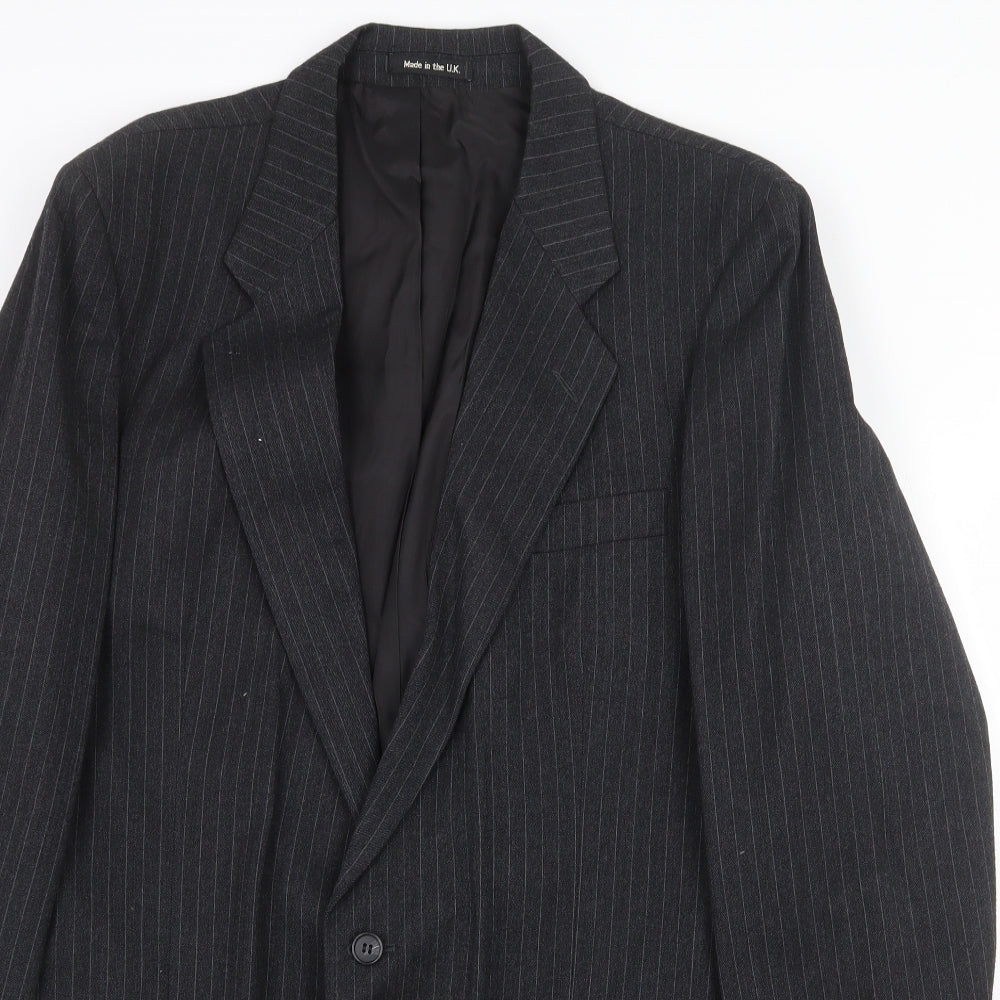 Mens UK Size 42 St Michael Regular Grey Suit Jacket