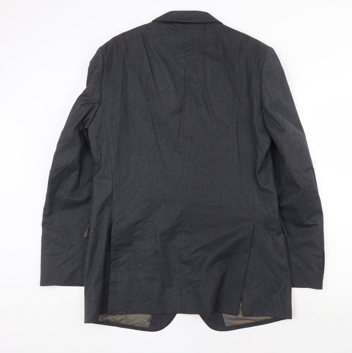 Mens UK Size 40 Marks and Spencer Regular Grey Suit Jacket