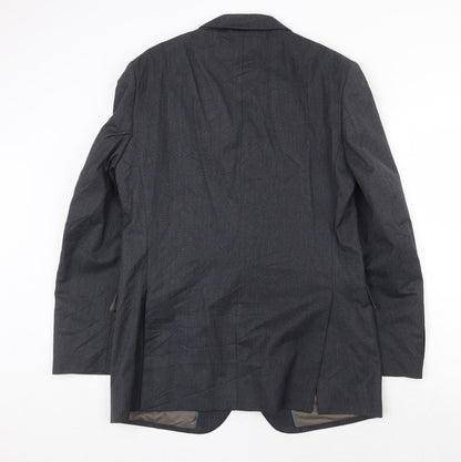 Mens UK Size 40 Marks and Spencer Regular Grey Suit Jacket