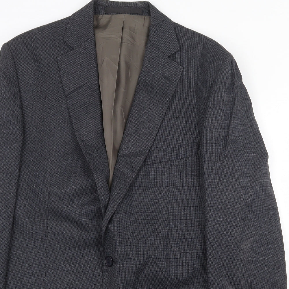 Mens UK Size 40 Marks and Spencer Regular Grey Suit Jacket