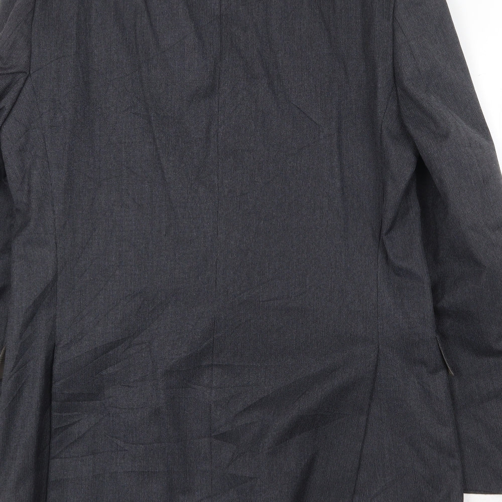 Mens UK Size 40 Marks and Spencer Regular Grey Suit Jacket