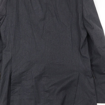 Mens UK Size 40 Marks and Spencer Regular Grey Suit Jacket