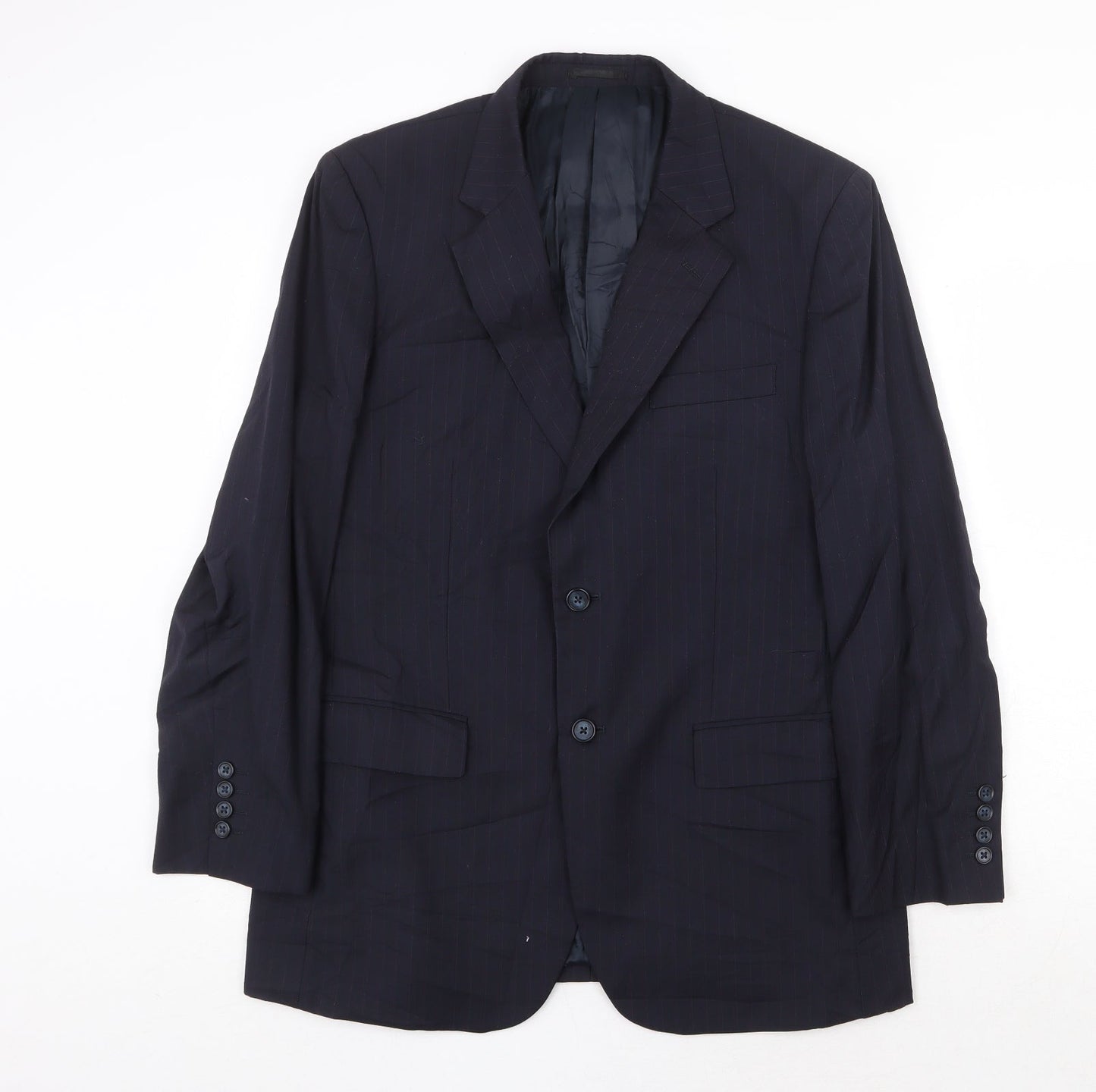 Mens UK Size 38 Brook Taverner Regular Blue Suit Jacket