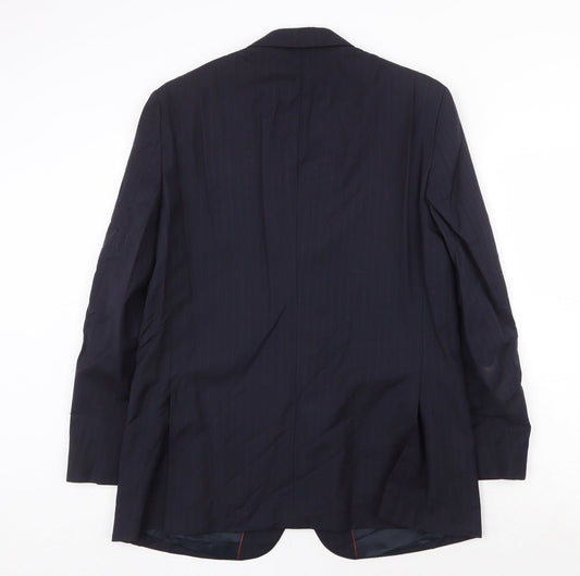 Mens UK Size 38 Brook Taverner Regular Blue Suit Jacket