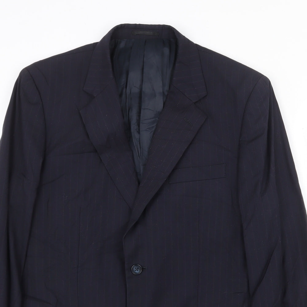 Mens UK Size 38 Brook Taverner Regular Blue Suit Jacket