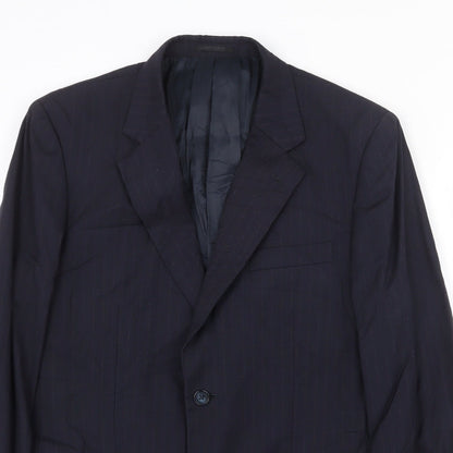 Mens UK Size 38 Brook Taverner Regular Blue Suit Jacket