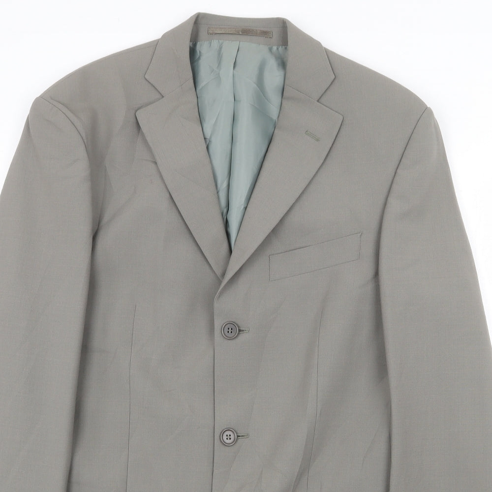 Mens UK Size 38 Marks and Spencer Regular Grey Suit Jacket