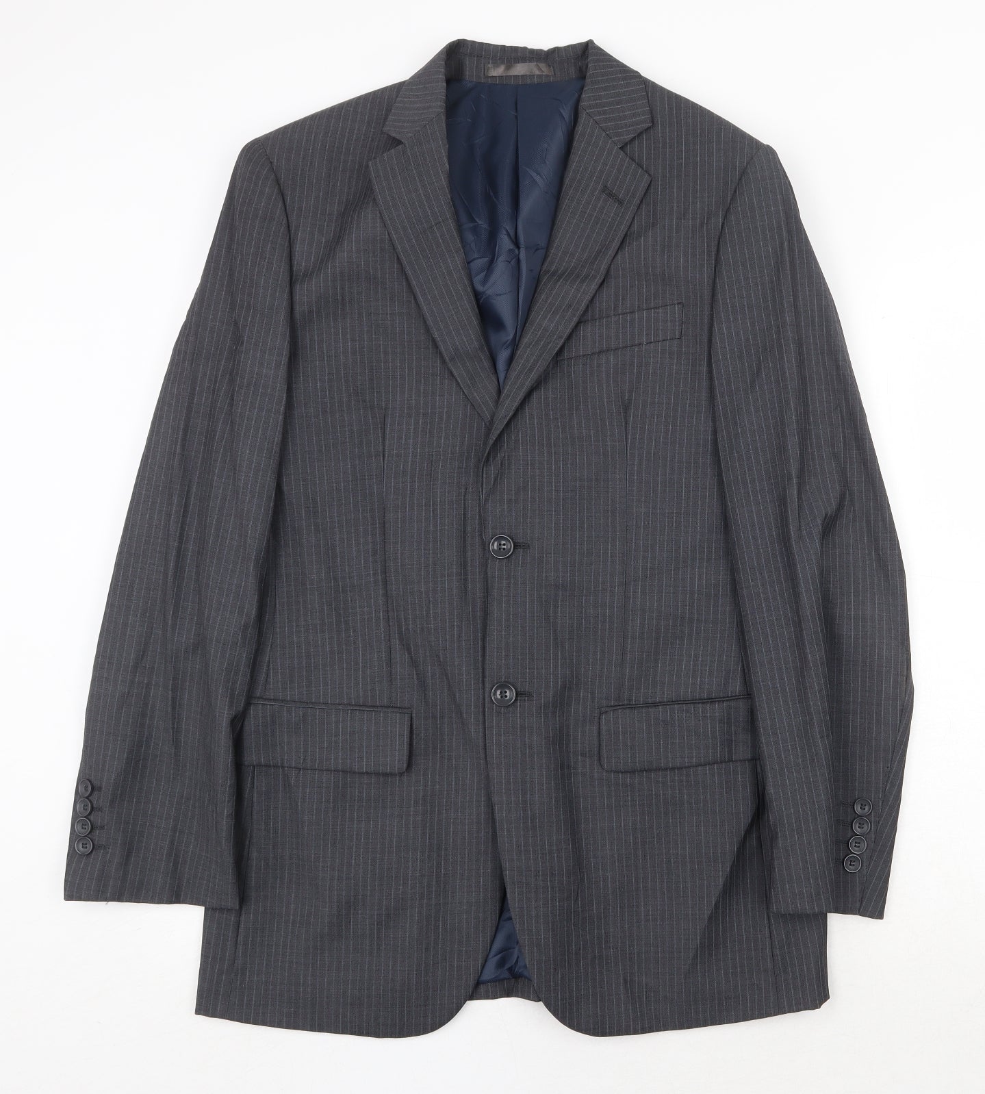 Mens UK Size 36 Butler & Webb Regular Grey Suit Jacket