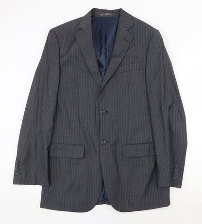 Mens UK Size 36 Butler & Webb Regular Grey Suit Jacket