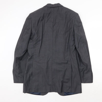Mens UK Size 36 Butler & Webb Regular Grey Suit Jacket