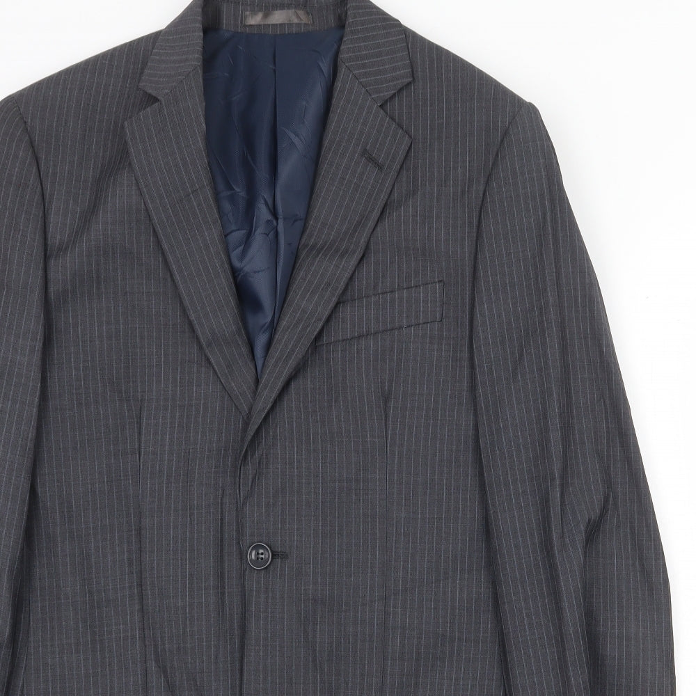 Mens UK Size 36 Butler & Webb Regular Grey Suit Jacket
