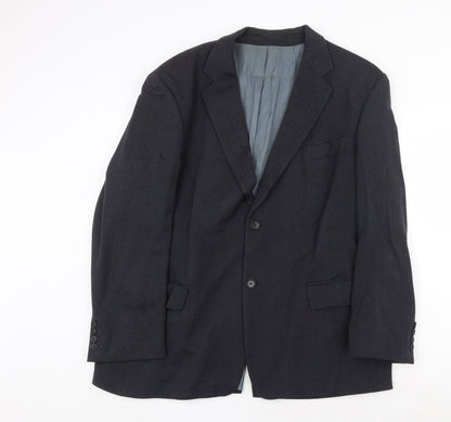 Mens UK Size 44 Marks and Spencer Regular Blue Suit Jacket