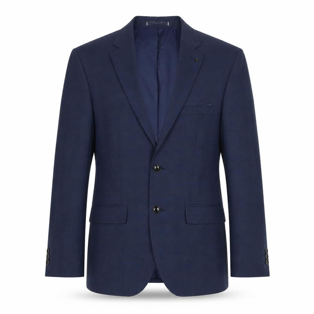 Mens UK Size 38 Marks and Spencer Regular Blue Suit Jacket