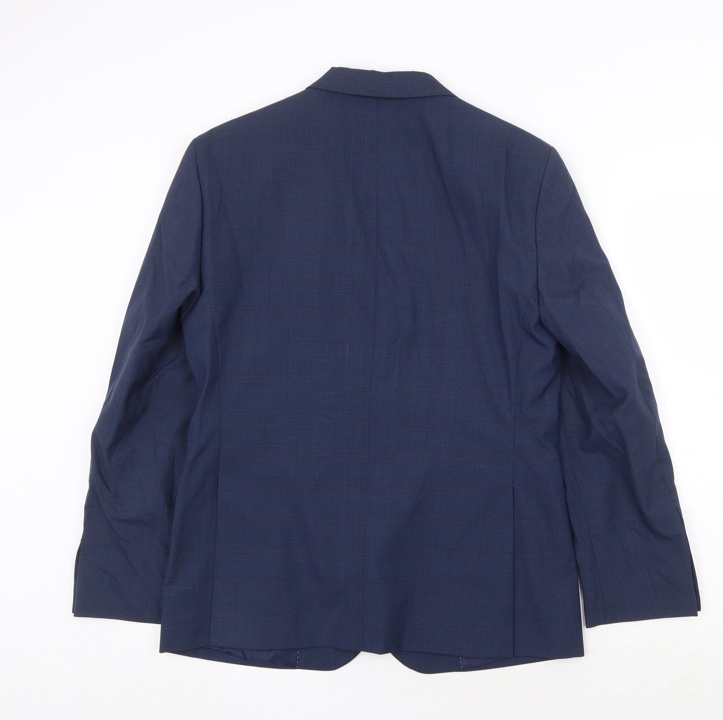 Mens UK Size 38 Marks and Spencer Regular Blue Suit Jacket