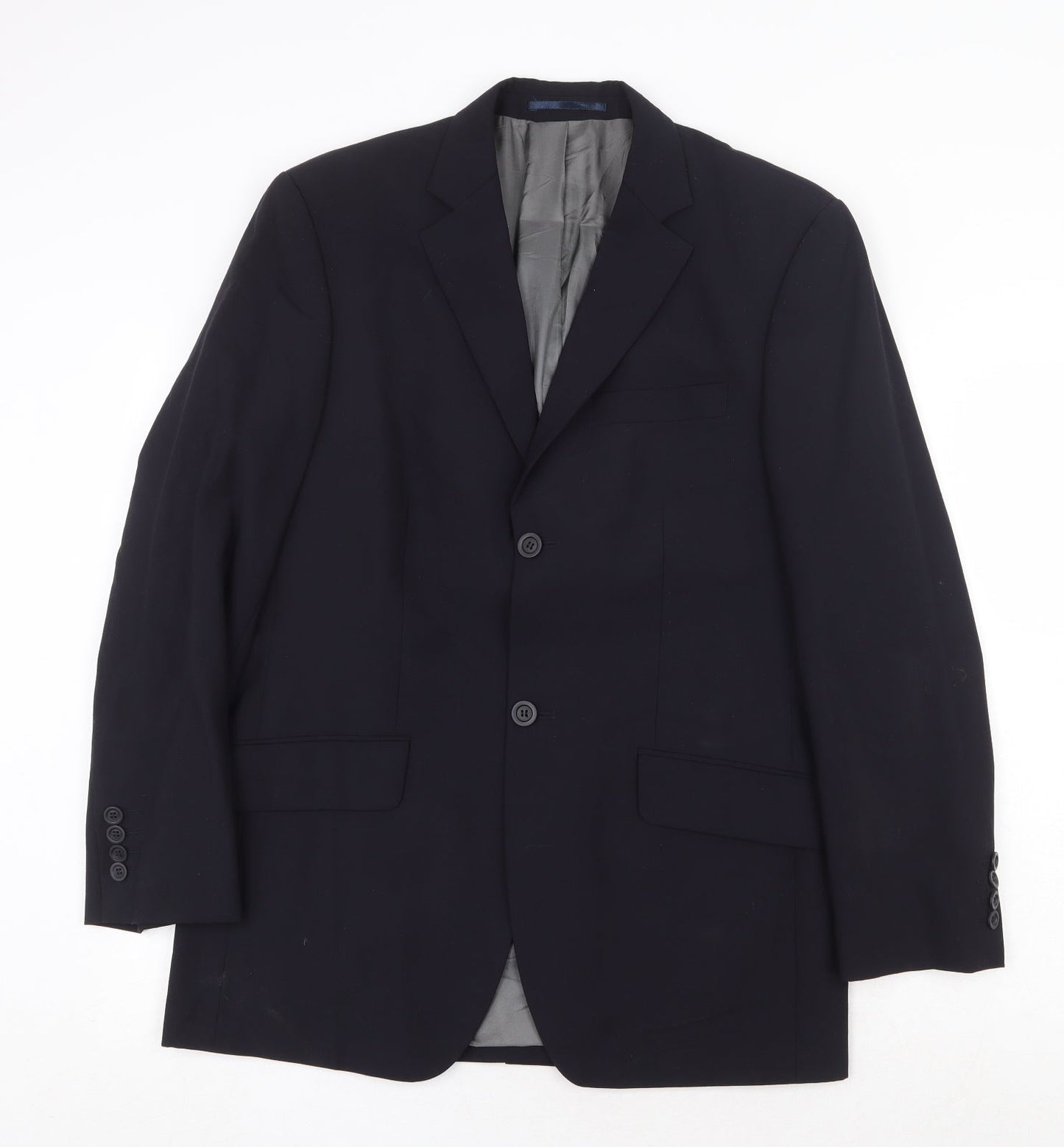 Mens UK Size 38 Tom English Regular Blue Suit Jacket
