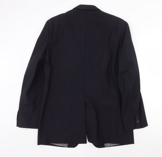 Mens UK Size 38 Tom English Regular Blue Suit Jacket