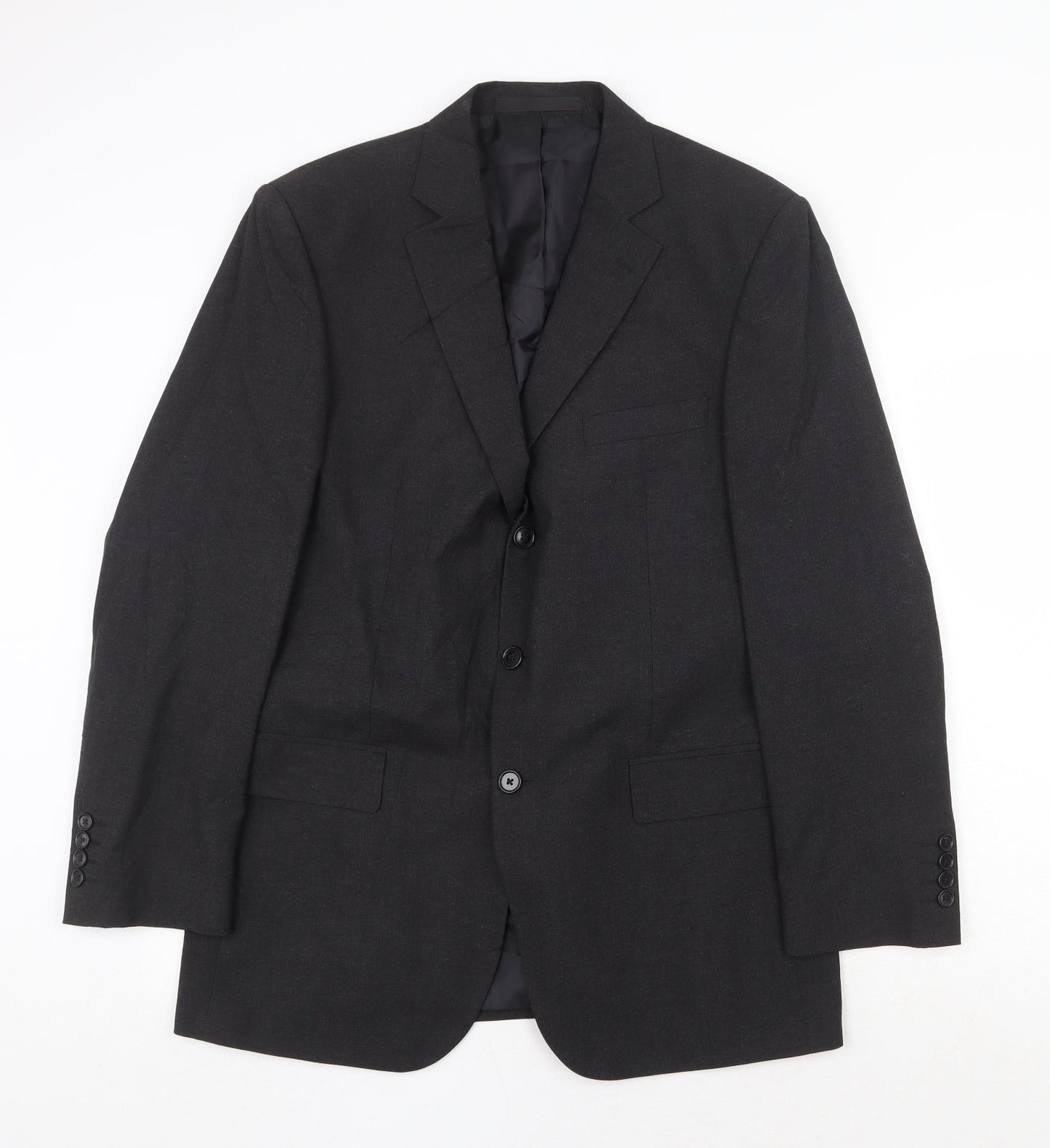 Mens UK Size 40 Marks and Spencer Regular Grey Suit Jacket
