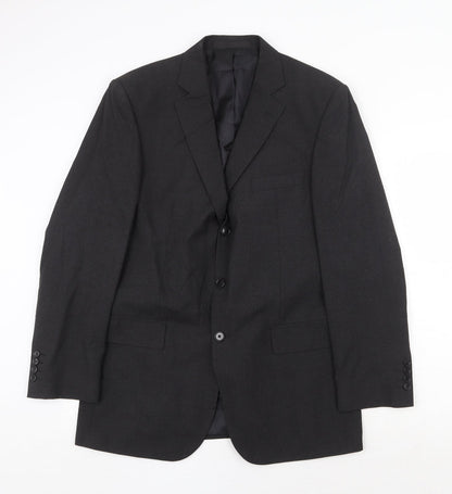 Mens UK Size 40 Marks and Spencer Regular Grey Suit Jacket