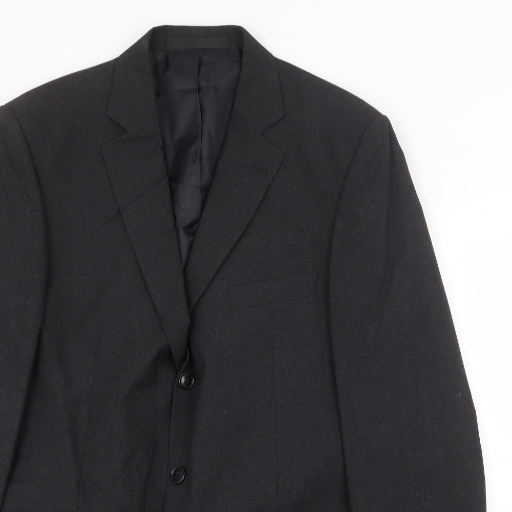 Mens UK Size 40 Marks and Spencer Regular Grey Suit Jacket