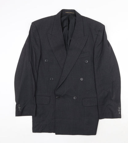 Mens UK Size 38 Marks and Spencer Regular Grey Suit Jacket