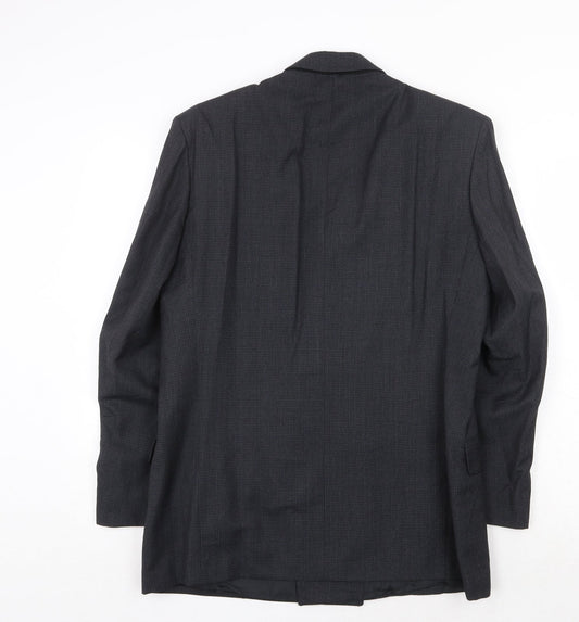 Mens UK Size 38 Marks and Spencer Regular Grey Suit Jacket