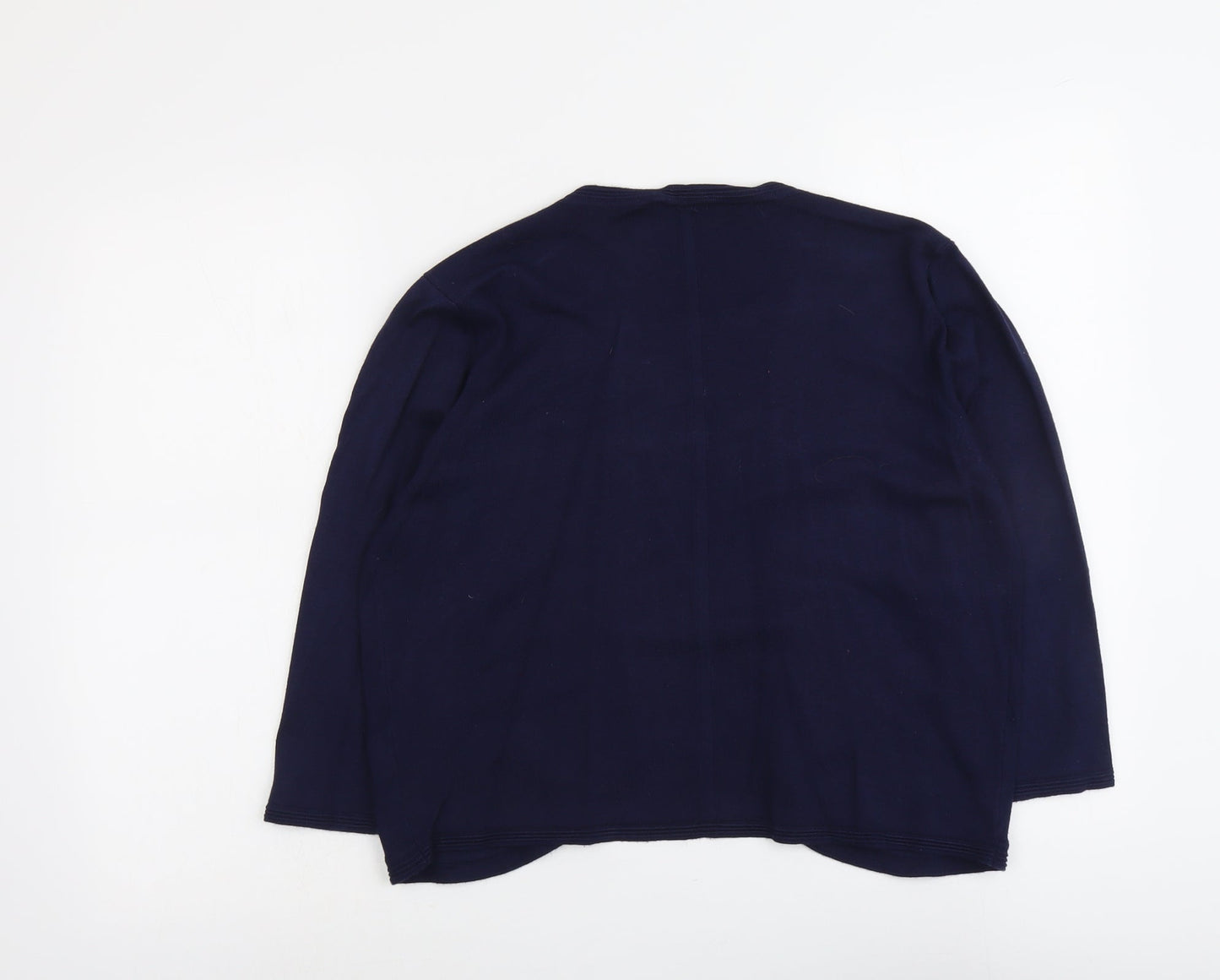 Womens UK Size M Casamia Blue Cardigan Jumper