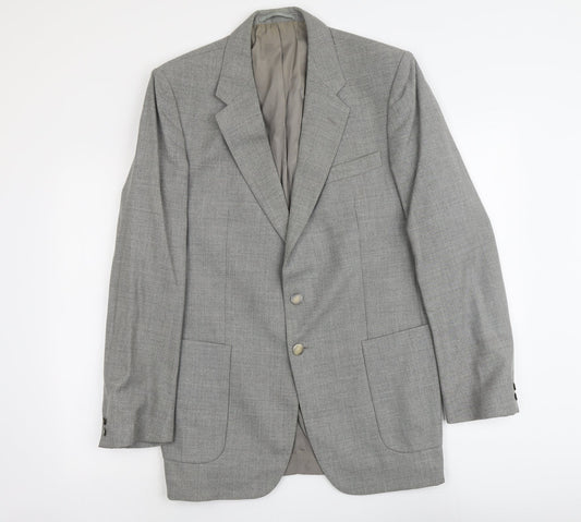 Mens UK Size L Marks and Spencer Regular Grey Suit Jacket