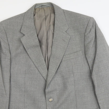 Mens UK Size L Marks and Spencer Regular Grey Suit Jacket