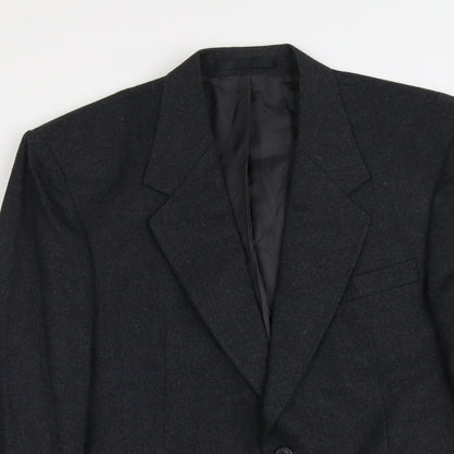 Mens UK Size M Debenhams Regular Grey Suit Jacket