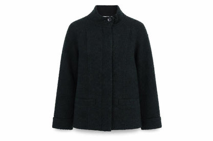 Marks & Spencer Womens Green Jacket Size 12 Zip