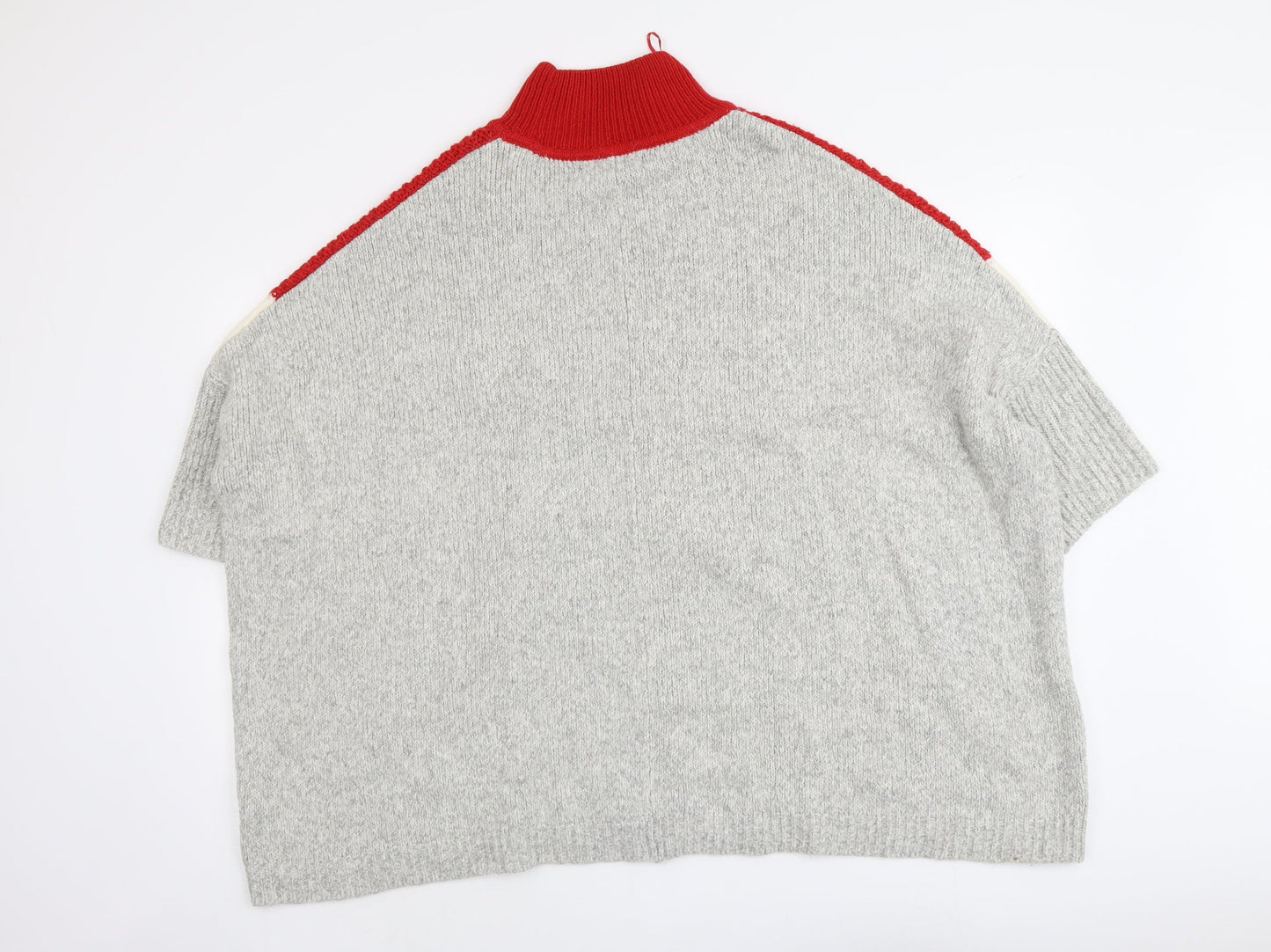 Womens UK Size M Marks and Spencer Grey Pullover Jumper