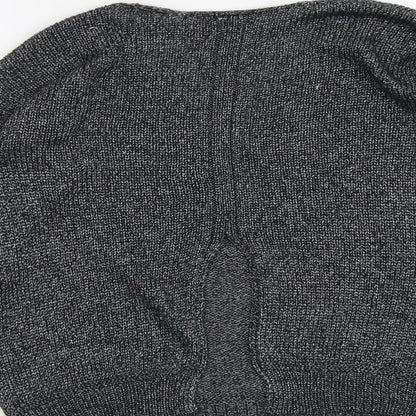 Womens UK Size 8 River Island Silver Pullover Jumper
