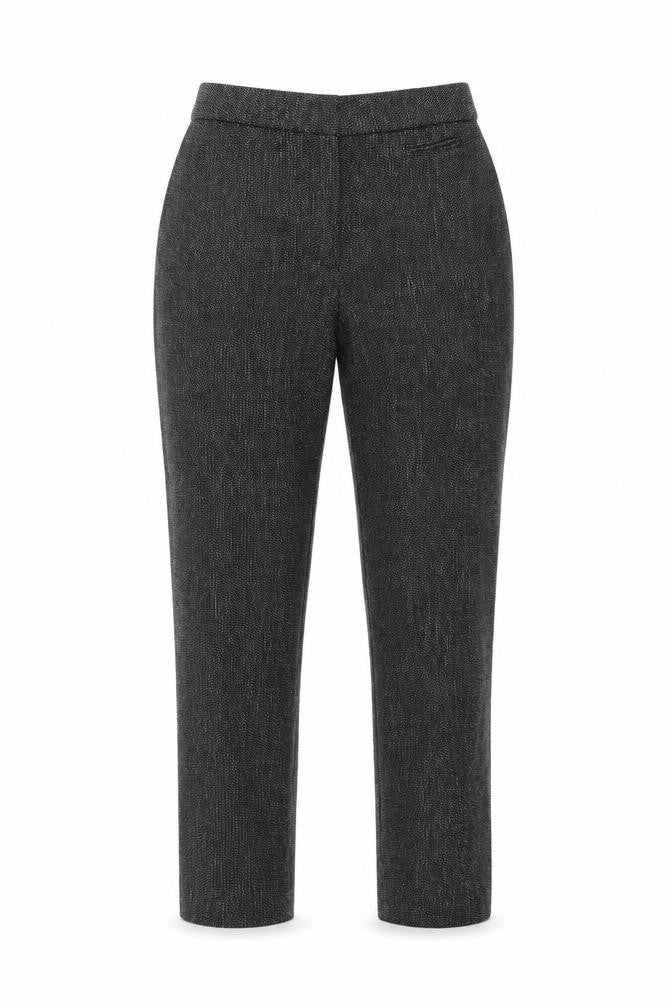 Womens UK Size 8 Marks and Spencer Regular Fit Dress Pants Grey Trousers
