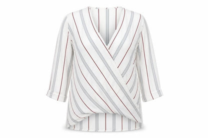 Womens UK Size 10 Atmosphere White Basic Blouse